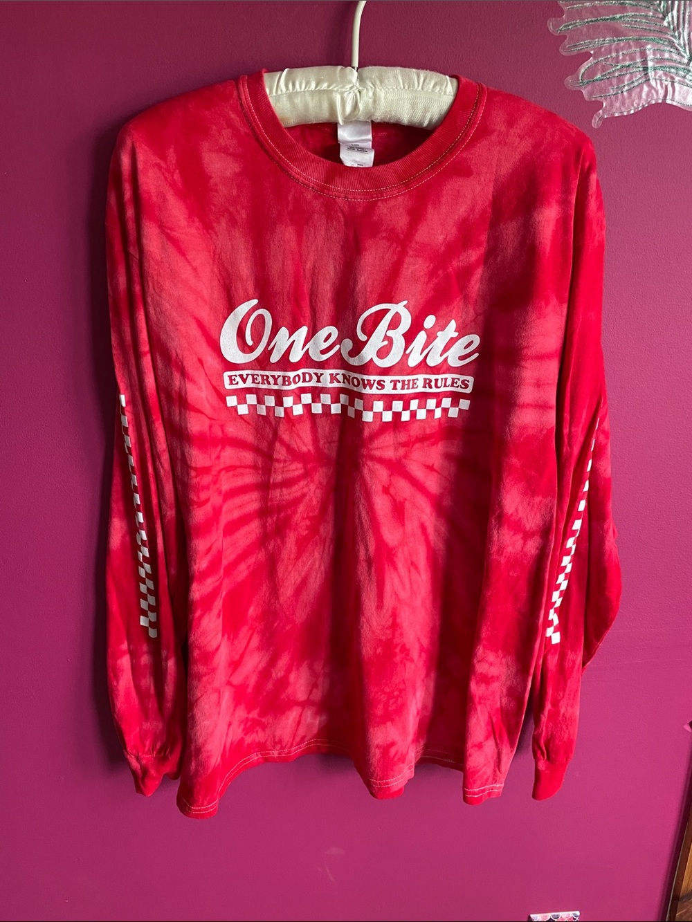 Men’s TieDye novelty LongSleeve tee